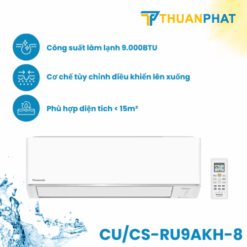 Điều hoà Panasonic 1 chiều Inverter 9.000BTU