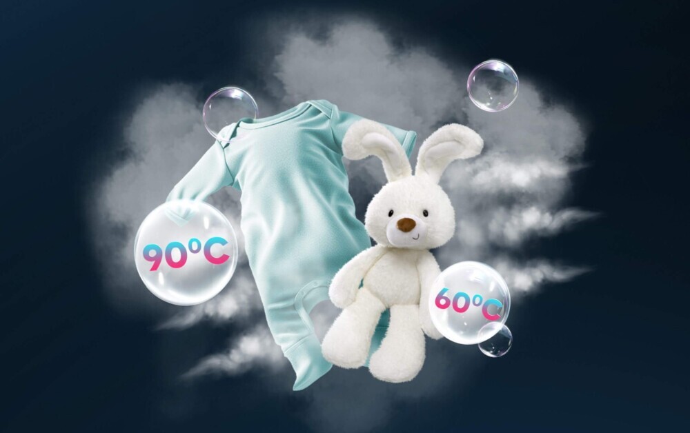 Máy giặt Casper ProWash được trang bị công nghệ giặt hơi nước SteamWash tiên tiến